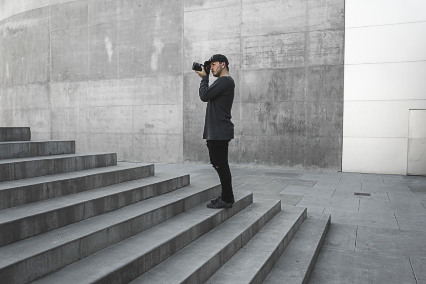 Mannen vrouwen fotografie industrie