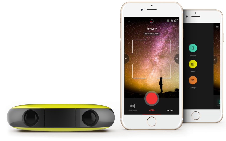 Vuze VR 360 graden 3D-camera