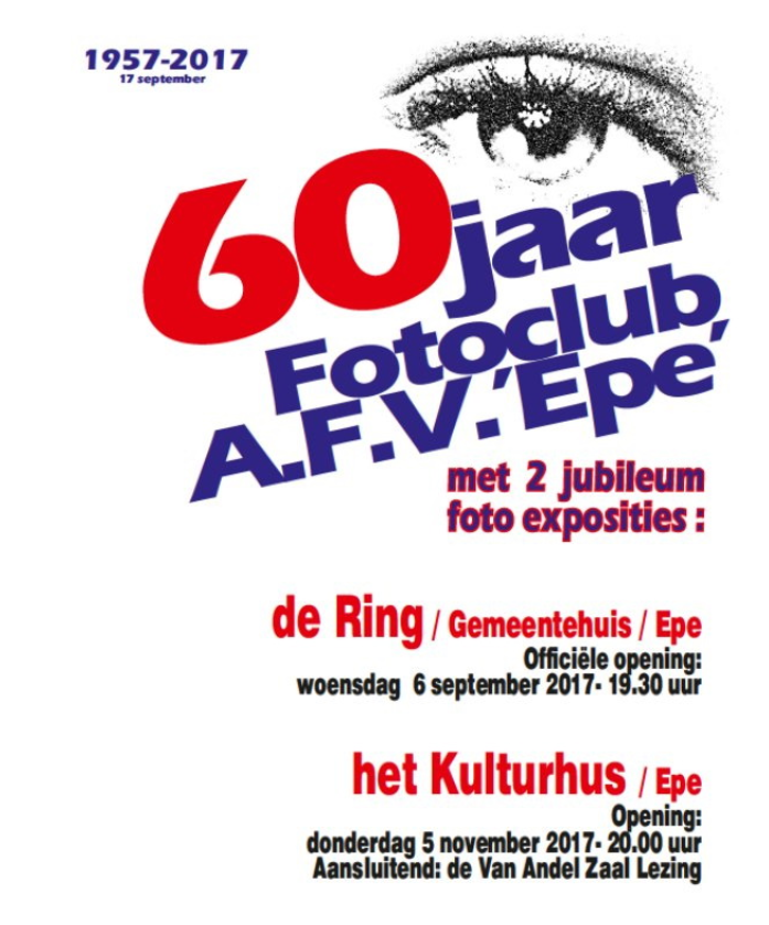 60 Jaar Fotoclub AFV Epe