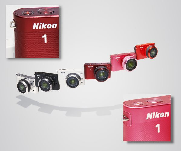 Nikon J2 afwerking