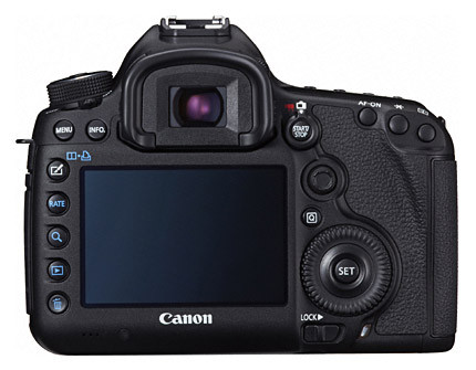 Canon 5D Mark III back