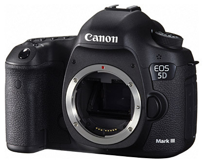 Canon 5D Mark III schuin