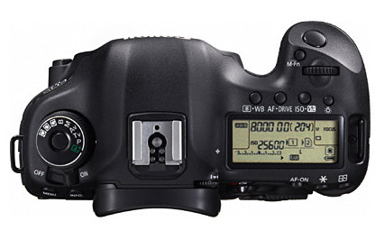 Canon 5D Mark III top