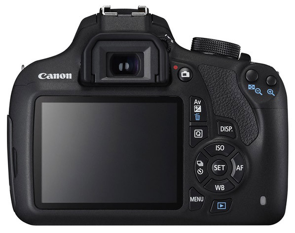 Canon EOS 1200D back