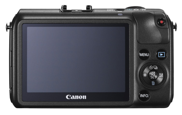 Canon EOS M scherm