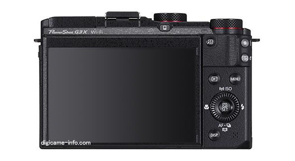 Canon PowerShot G3 X back