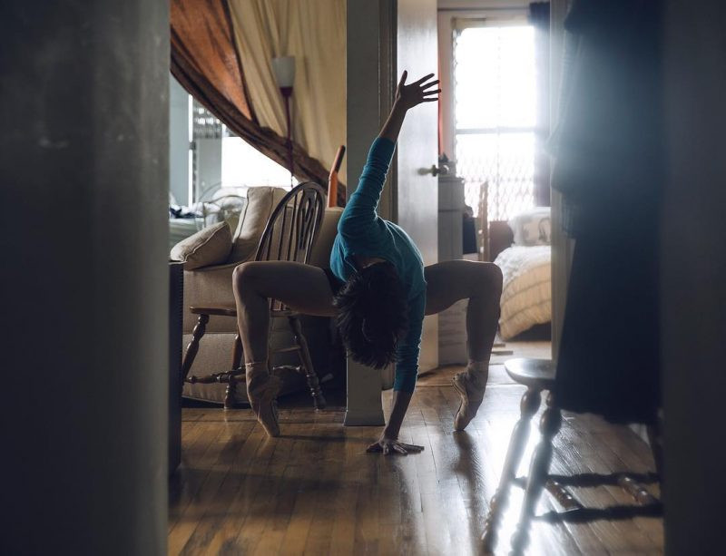 Ballerina’s in hun eigen huis