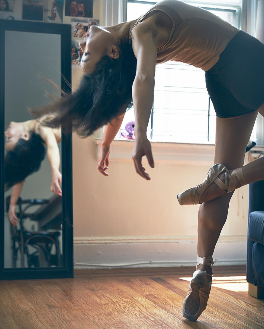 Ballerina’s in hun eigen huis