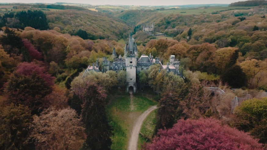 Drone Kasteel