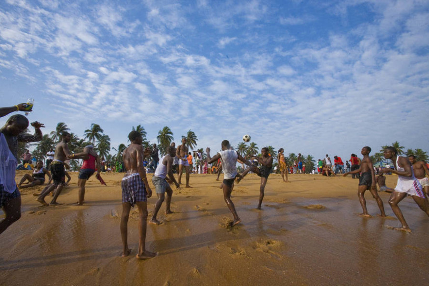 De voetbal cultuur in Nigeria