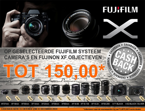 Fujifilm cashback