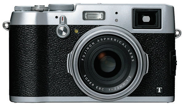 Fujifilm X100T front silver