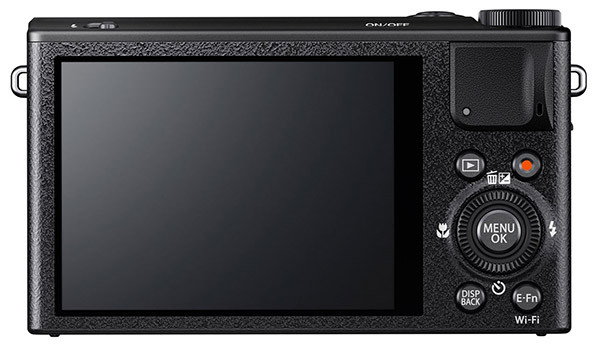 Fujifilm XQ1 back