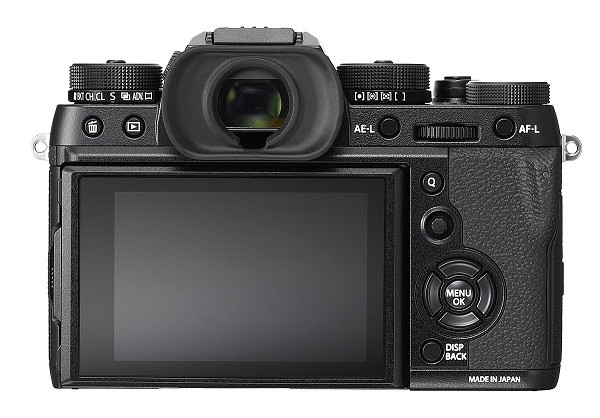 Fujifilm X-T2 back