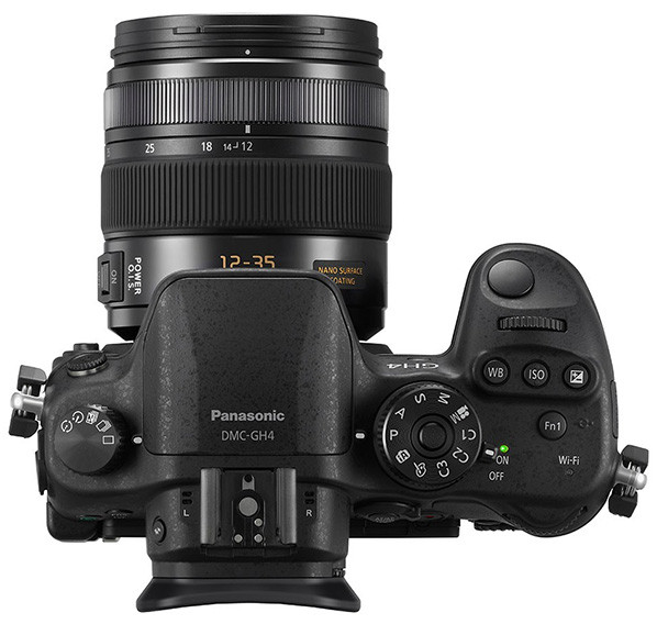 Panasonic GH4 top