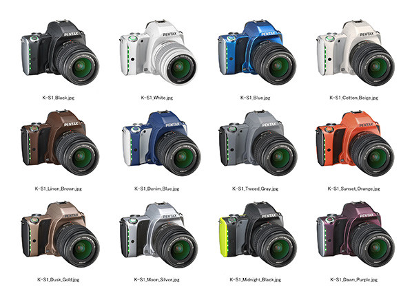 Pentax K-S1 kleuren