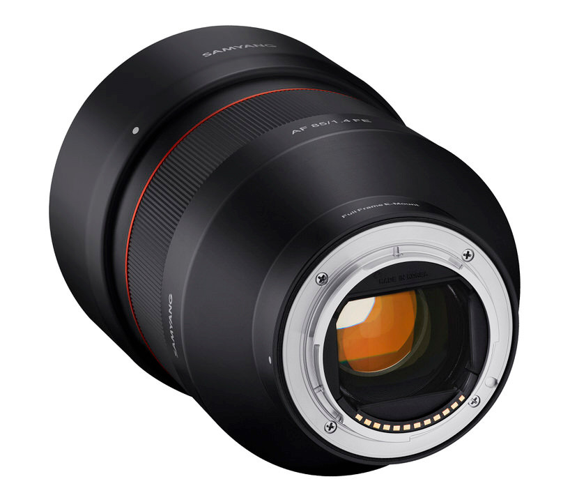 Sony 85mm 1.4 portrait lens samyang