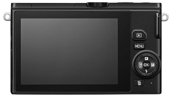 Nikon 1 J4 back