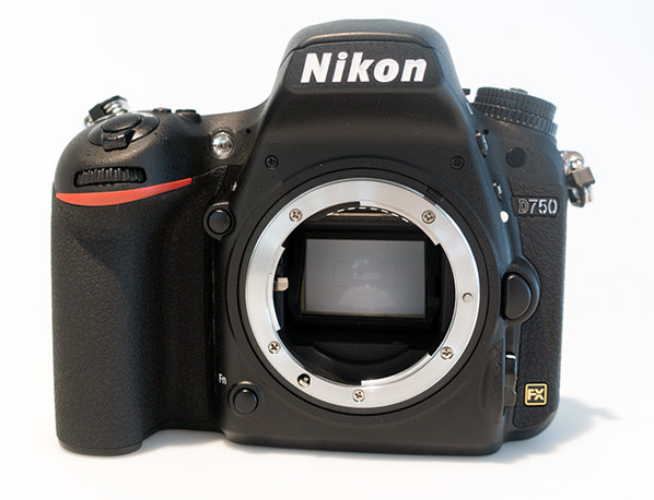 Nikon D750 front