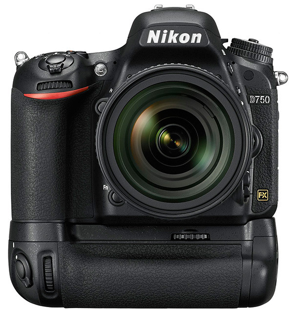 Nikon D750 en MB-D16