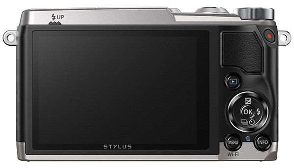 Olympus Stylus SH-2 back