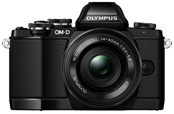 Olympus OM-D E-M10 black front