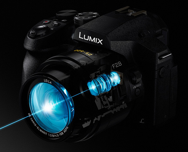 Panasonic FZ300 objectief