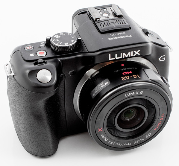 Panasonic G5 schuin front