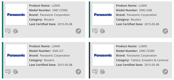 Wifi-certificaten G7, GX8 en FZ300