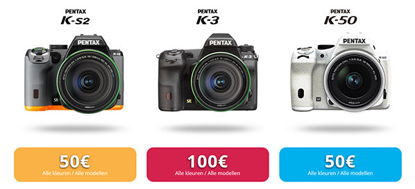 Pentax Cashback 2015