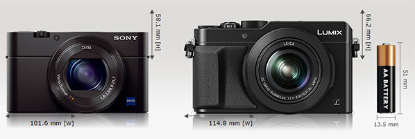 RX100 vs LX100