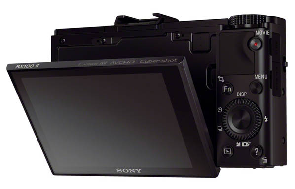 Sony RX100 II scherm