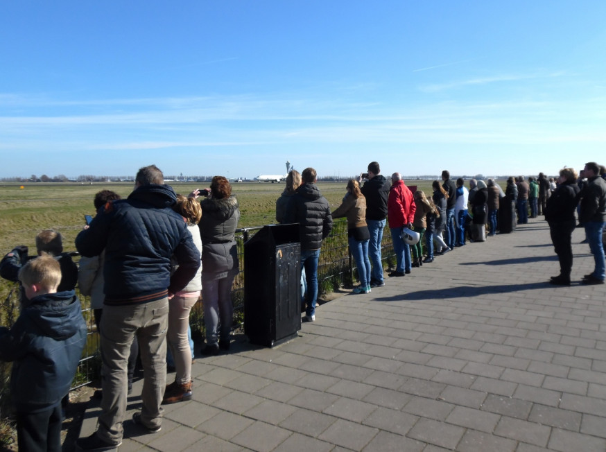 Geen nieuwe spottersplaats bij Kaagbaan