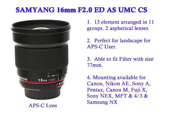 Samyang 16mm