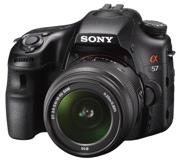 Sony A57 front