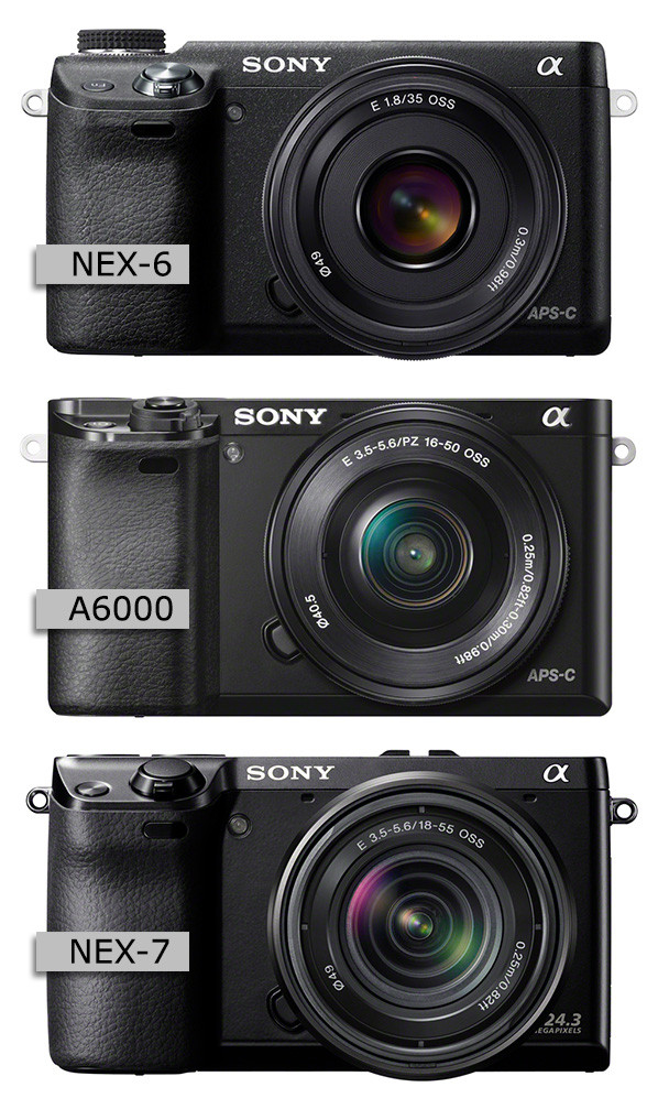 Sony A6000 vs NEX