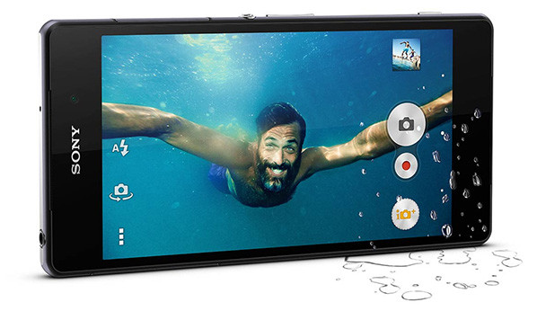 Sony Xperia Z2 onderwater