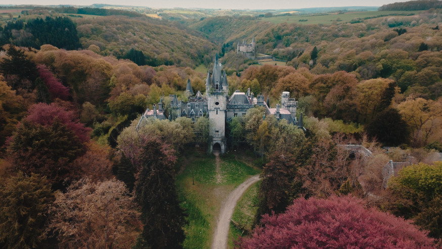 Drone Kasteel