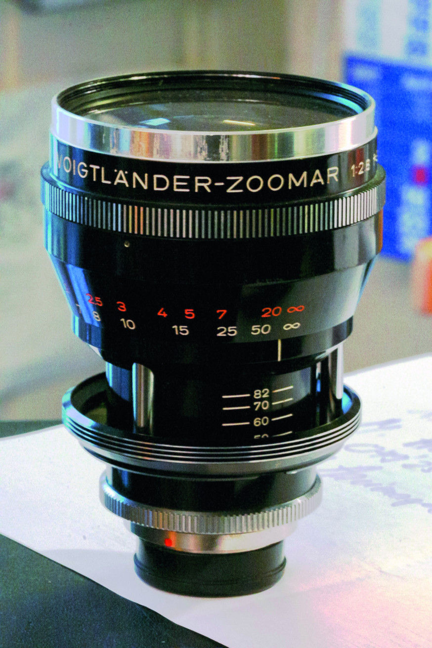 Voigtländer-Zoomar 36-82mm f/2.8: &#039;s werelds eerste zoomobjectief