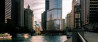 De stadse landschappen van Chicago