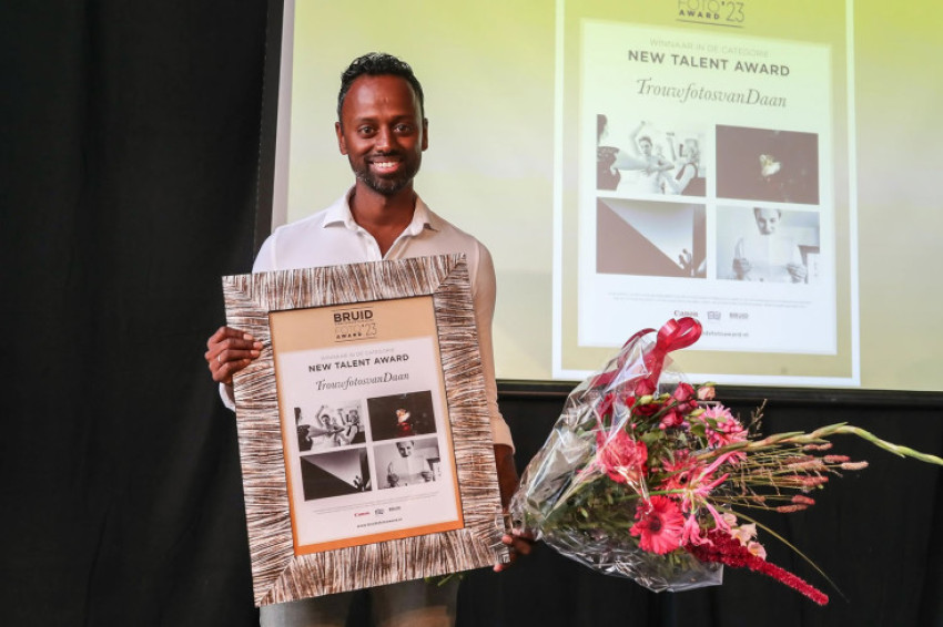 Daniel Vinke winnaar New Talent Award | Bruidsfoto Award 2023