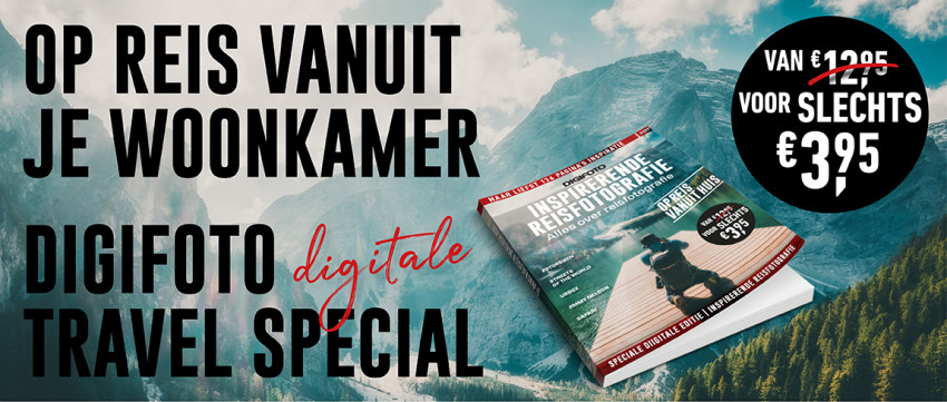 Voor slechts € 3,95 op reis vanuit je woonkamer met de DIGIFOTO Travel Special