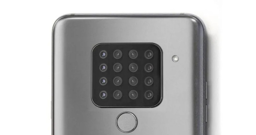 Patent op smartphone met 16 camera's