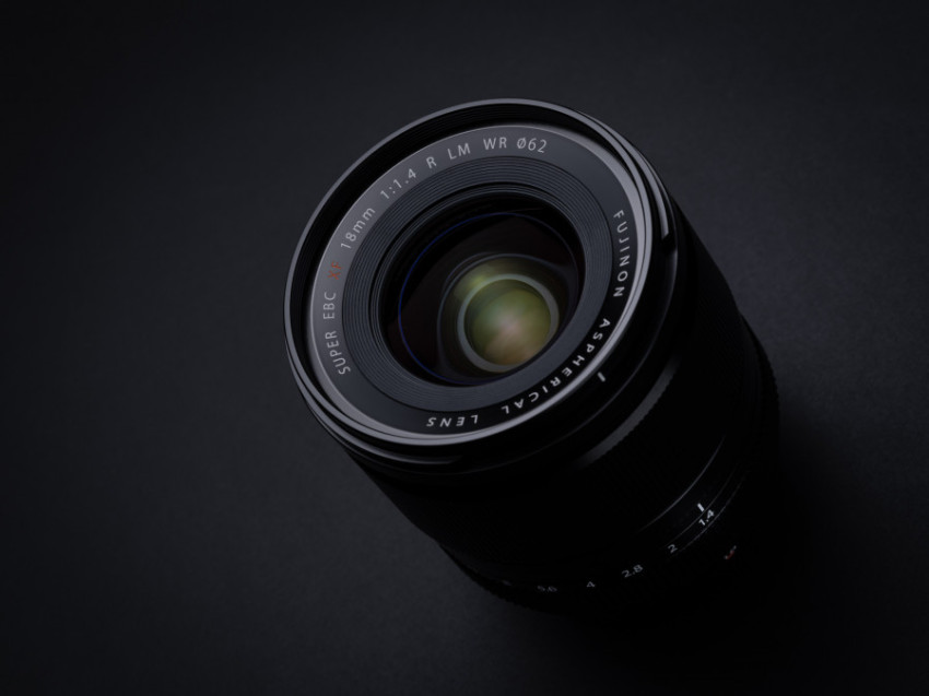  FUJIFILM introduceert XF 18mm f/1.4 R LM WR