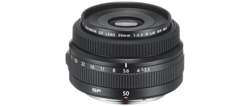 Nieuw: GF50mm f/3.5 R LM WR voor Fujifilm GFX-serie