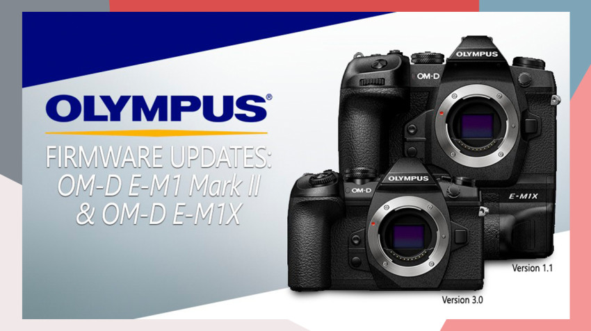 Nieuwe firmware voor de Olympus OM-D E-M1 Mark II & E-M1X