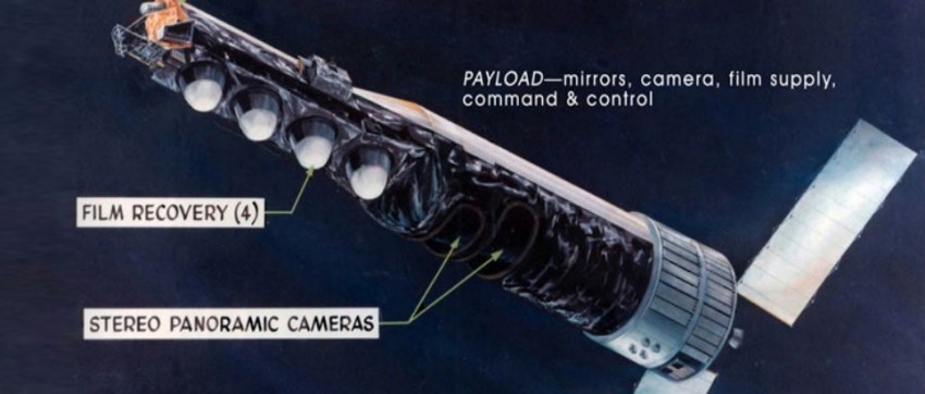 Spionagefotografie vanuit de ruimte: hoe het ooit begon