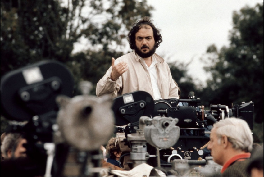 De foto's van regisseur Stanley Kubrick