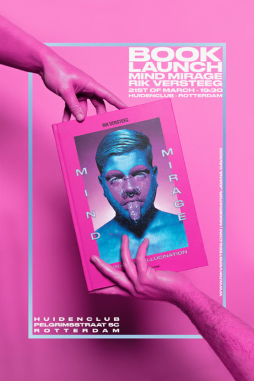 Een viering van queerness tijdens de lancering van het fotoboek “Mind Mirage” door Studio Rik Versteeg.