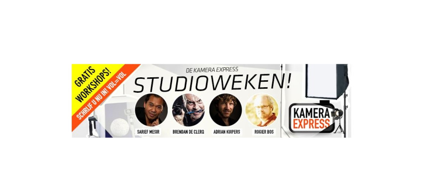 Studioweken bij Kamera Express